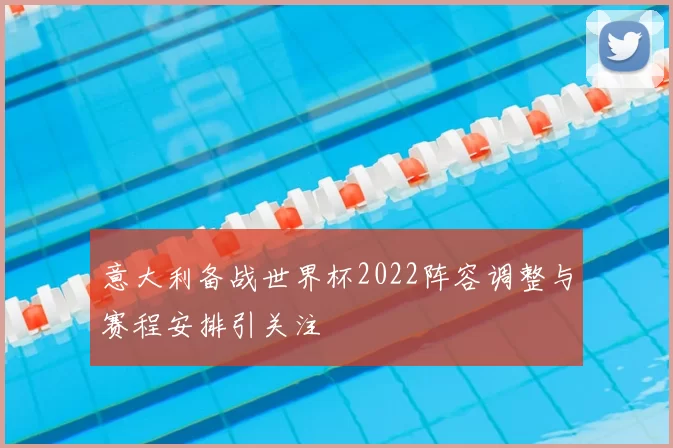 意大利备战世界杯2022阵容调整与赛程安排引关注